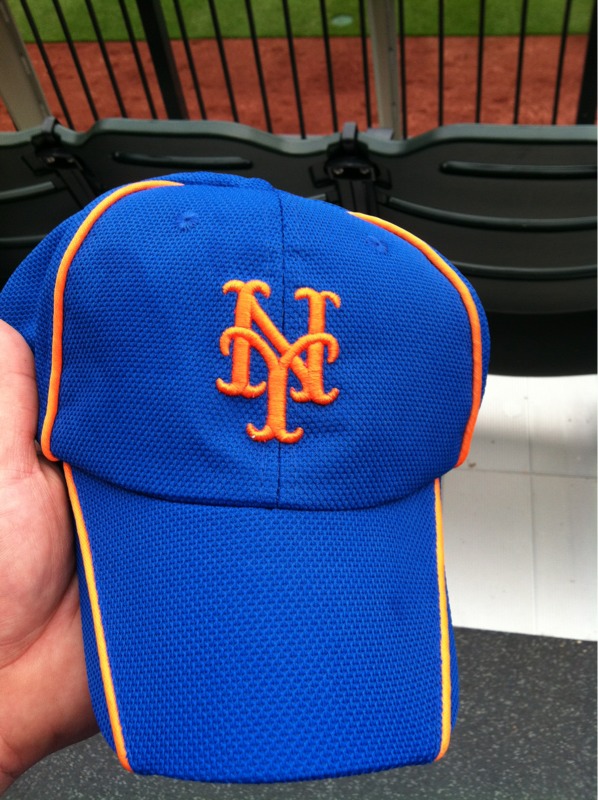 Mets Give Away Cap and Crowd Shots The Mets Police